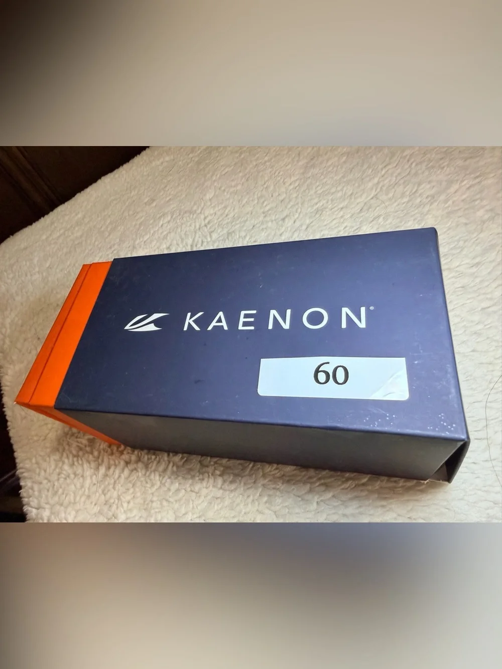 60. NEW KAENON  Men’s Sunglasses — Green Marble Frame with Gray Lenses